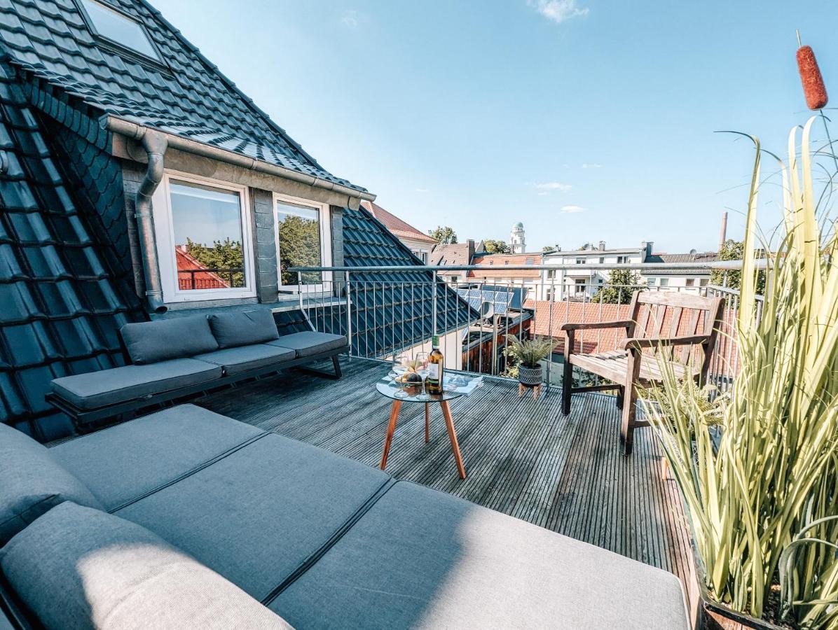 4-Schlafzimmer-Terrassensuite Oasis - Workspace Em-Apartments Deutschland Μπίλεφελντ Εξωτερικό φωτογραφία
