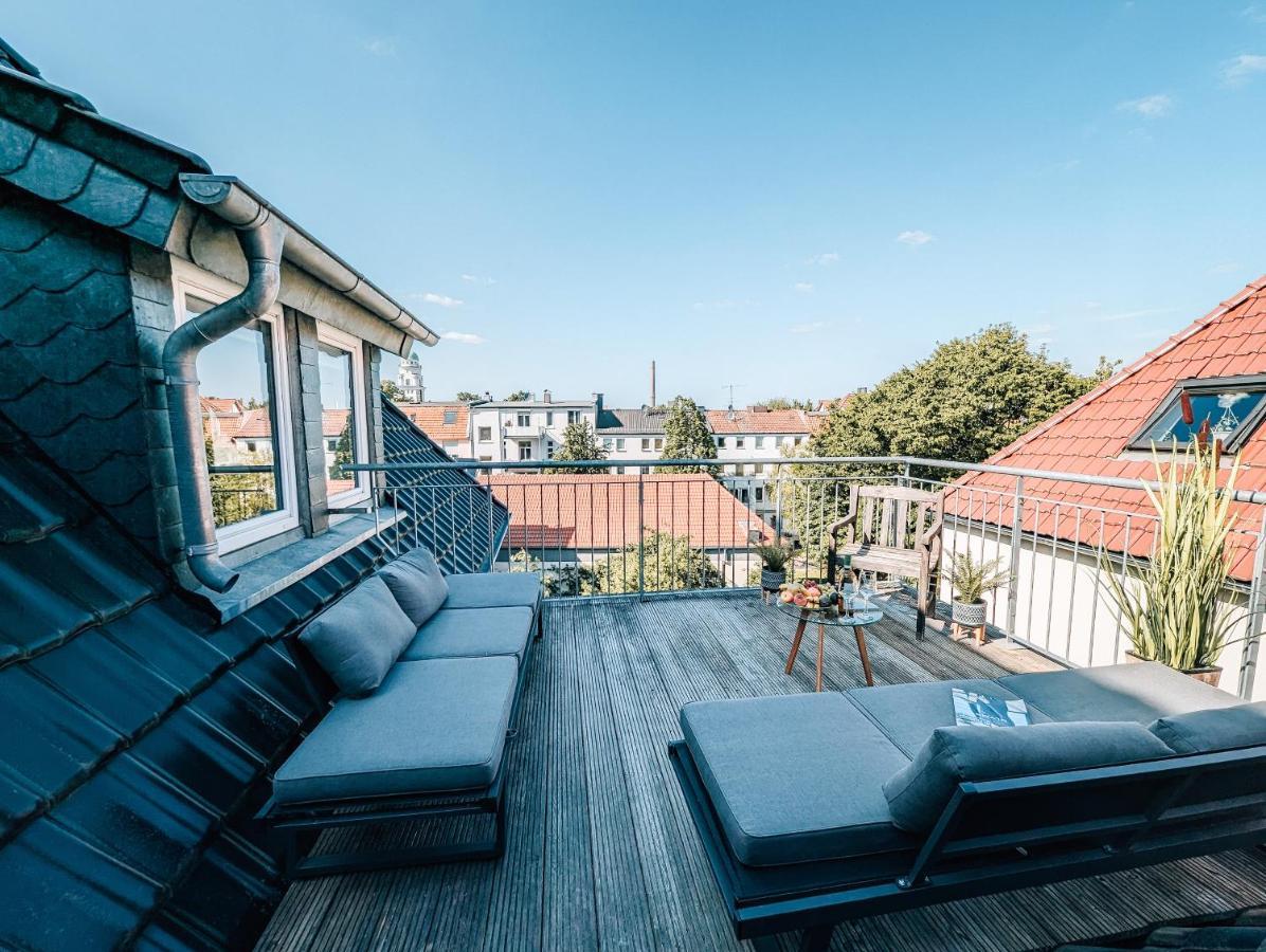 4-Schlafzimmer-Terrassensuite Oasis - Workspace Em-Apartments Deutschland Μπίλεφελντ Εξωτερικό φωτογραφία
